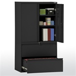 Storage Cabinet with Lateral File