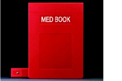 MED BOOK (MAR) 3" Top Open