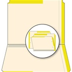 Top & End Tab Color Border Folders