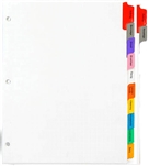 <!007>Custom 12 Tab Divider Set