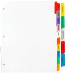 <!004>Custom 15 Tab Divider Set
