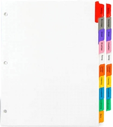 <!009>Custom 19 Tab Divider Set