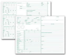 Optometry Vision Exam Records