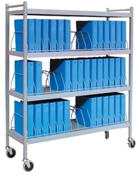 Vertical Binder Chart Carts