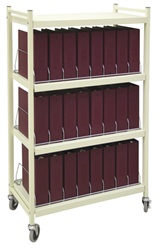 Vertical Binder Chart Carts