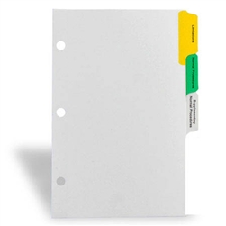 <!004>Custom 3 Tab Divider Set