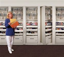 ACS Med-Dual Side Locking Cabinet