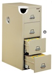 Fire Files 4 Drawer Vertical File