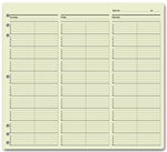 Timescan Appointment Sheets 2 Col 10 Min