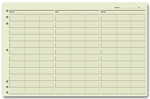Timescan Appointment Sheets 3 Col 15 Min
