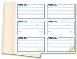 Physician Telephone Message Sheets