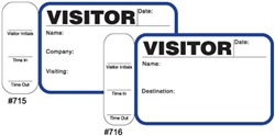 Stock Side Sign-Out Badges