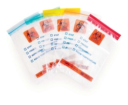Saf-T-Zip Specimen Bag