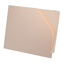 11PT MANILA END TAB SLASH POCKET