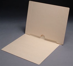 Manila 11 pt Reinforced 2-Ply End Tab Full Pocket Folders