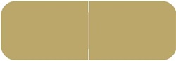 Solid Color Designation Label