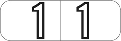 Barkley Color Code Numeric Label