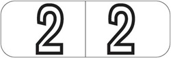 Barkley Color Code Numeric Label