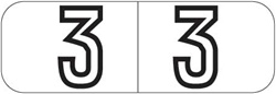 Barkley Color Code Numeric Label