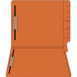 14pt Reinforced Solid Color End Tab Folders