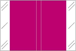 Solid Color Designation Label