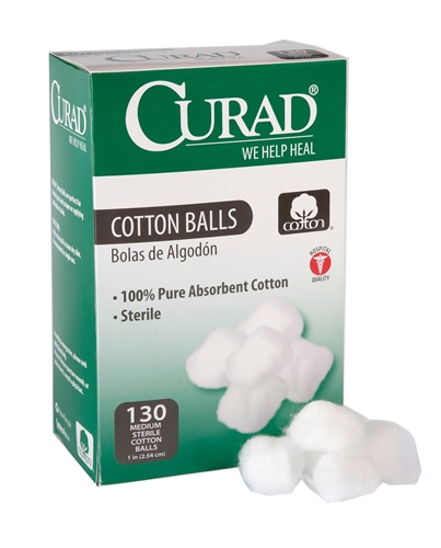 CE ISO13485 Medical Surgical Pure Cotton Balls Absorbent 100pcs 200pcs  300pcs