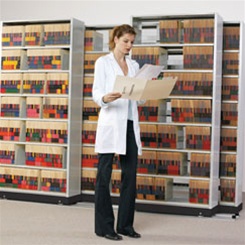 ACS Lateral Track Movable Shelving Systems