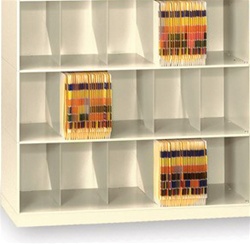 36" Wide Letter Size Stackable Shelving