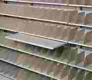36" Wide Letter Size Stackable Shelving