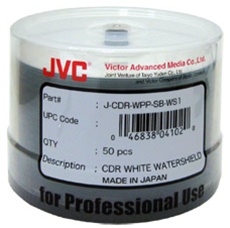 JVC Watershield DVD-R Media