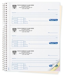 Cash Receipt Book Imprinted