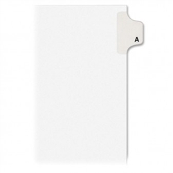 A-Z Individual Letter A-Z (Avery Style)