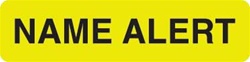 ALERT LABEL