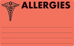 ALLERGY LABEL