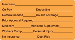 INSURANCE LABEL