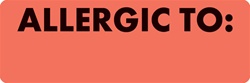 ALLERGY LABEL