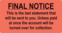 BILLING & COLLECTION LABELS