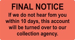 BILLING & COLLECTION LABELS