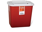 2 Gallon Biohazard Multipurpose Sharps Container Red
