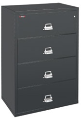 Fire Files 4 Drawer Lateral File