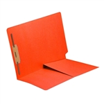 Color 14 pt Reinforced 2-Ply End Tab Half Pocket Folders
