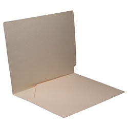 Manila 11 pt Reinforced 2-Ply End Tab Full Pocket Folders