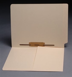 Manila  14 pt Reinforced 2-Ply End Tab Half Pocket Folders