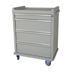 Standard Punch Card Cart with BEST Lock on Cabinet, Capacity of 540 Cards
