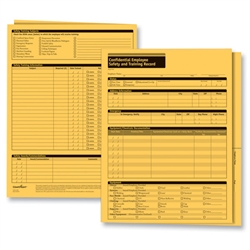 Employee Safety Records Folders