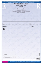 Tamper Proof Prescription Pads
