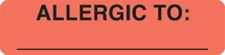 ALLERGY LABEL