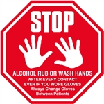 Hand Hygiene Label