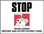 Hand Hygiene Label