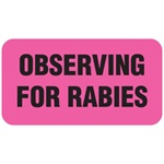 Veterinary Label Rabies